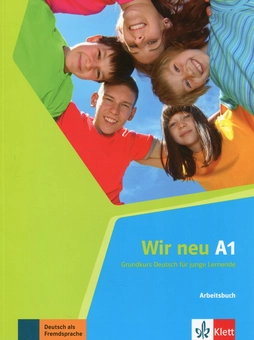 Паперова книга «Wir neu A1. Arbeitsbuch. Grundkurs Deutsch fur junge Lernende», авторів Джорджио Мотта, Ева-Марія Йенкінс-Крумм - фото №1 - мініатюра