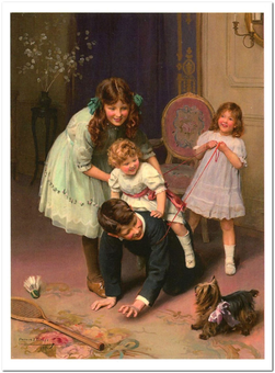  «Открытка Arthur John Elsley — Gee-Up (AE13)», бренда Artistic Card - фото №1 - миниатюра