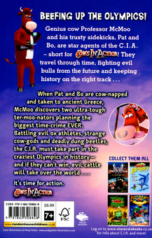 Бумажная книга «Cows in Action 10. The Moo-lympic Games», автор Стив Колл - фото №2 - миниатюра