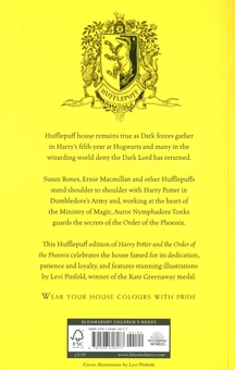 Бумажная книга «Harry Potter and the Order of the Phoenix. Hufflepuff Edition», автор Джоан Роулинг - фото №2 - миниатюра