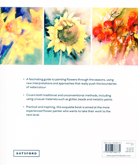 Бумажная книга «Experimental Flowers in Watercolor», автор Энн Блокли - фото №2 - миниатюра
