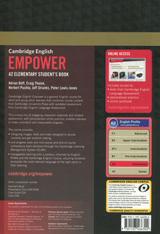 Бумажная книга «Cambridge English Empower A2. Elementary Student's Book (+ Online access)», авторов Эдриан Дофф, Крейг Тайн, Герберт Пухта, Питер Льюис-Джонс - фото №2 - миниатюра