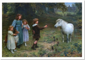 «Листівка Arthur John Elsley — A Tempting Bait (AE07)», бренду Artistic Card - фото №1 - мініатюра