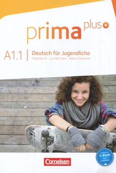 Паперова книга «Prima plus A1.1. Deutsch fur Jugendliche», авторів Фридеріке Джин, Лутц Рорманн, Мілена Жбранкова - фото №1 - мініатюра