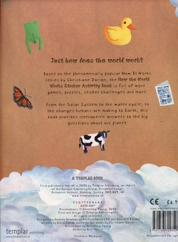 Бумажная книга «How the World Works Sticker Activity Book», автор Эмили Стид - фото №2 - миниатюра
