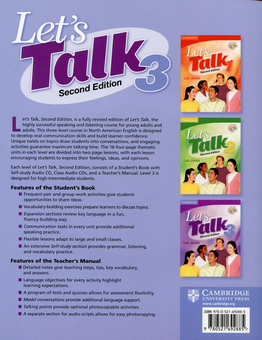 Паперова книга «Let's Talk 3. Teacher's Book. Second Edition (+ CD-ROM)», автор Лео Джонс - фото №2 - мініатюра