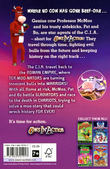 Бумажная книга «Cows in Action 3: The Roman Moo-stery», автор Стив Колл - фото №2 - миниатюра