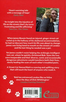 Бумажная книга «A Street Cat Named Bob», автор Джеймс Боуэн - фото №2 - миниатюра
