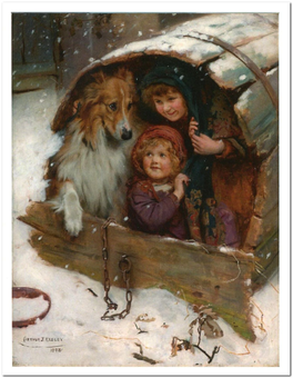  «Листівка Arthur John Elsley — Weather-Bound (AE03)», бренду Artistic Card - фото №1 - мініатюра