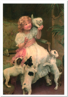 «Открытка Arthur John Elsley — Out of Reach (AE02)», бренда Artistic Card - фото №1 - миниатюра