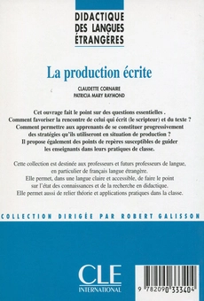 Паперова книга «La production ecrite», авторів Клодетт Корнер, Патрісія Марі Раймон - фото №2 - мініатюра