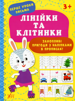 Паперова книга «Лінійки та клітинки», автор Ірина Цибань - фото №1 - мініатюра