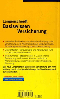 Паперова книга «Langenscheidt Basiswissen Versicherung» - фото №2 - мініатюра