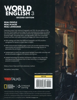 Паперова книга «World English (2nd Edition) 3 Student Book (+CD-ROM)», авторів Крістін Л. Йоханнсен, Ребекка Тарвер Чейз - фото №2 - мініатюра