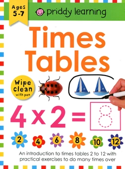 Бумажная книга «Workbook. Times Tables», автор Роджер Придди - фото №1 - миниатюра