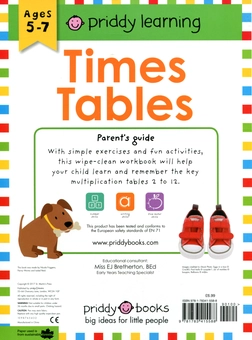 Бумажная книга «Workbook. Times Tables», автор Роджер Придди - фото №2 - миниатюра