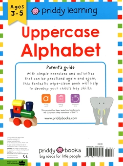 Бумажная книга «Workbook. Uppercase Alphabet», автор Роджер Придди - фото №2 - миниатюра