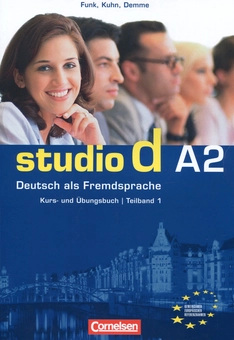 Бумажная книга «Studio d A2. Deutsch als Fremdsprache. Teilband 1. Kurs- und Ubungsbuch (+ CD)», авторов Герман Функ, Кристина Кун, Силке Демме - фото №1 - миниатюра