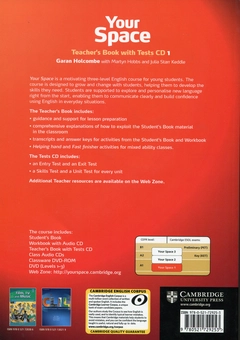 Бумажная книга «Your Space: Level 1: Teacher's Book (+ CD-ROM)», авторов Мартин Хоббс, Джулия Старр Кеддл, Гаран Холкомб - фото №2 - миниатюра