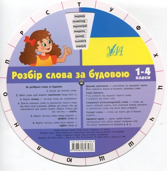 Бумажная книга «Експрес-словник. Розбір слова за будовою. 1-4 класи» - фото №3 - миниатюра