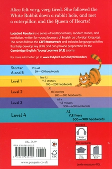 Бумажная книга «Alice in Wonderland. Ladybird Readers Level 4», автор Льюис Кэрролл - фото №2 - миниатюра