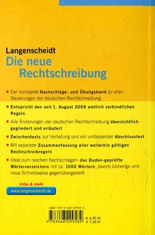 Бумажная книга «Langenscheidt Die neue Rechtschreibung: Alle Regeln zum Lernen und Nachschlagen» - фото №2 - миниатюра