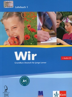 Паперова книга «Wir 1 Grundkurs Deutsch fur junge Lerner. Lehrbuch 1. A1 (+ CD)» - фото №1 - мініатюра