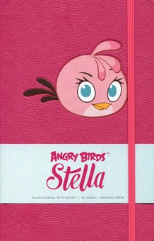 «Записная книжка Insights Angry Birds Stella твердая в линию (9781608875078)» - фото №1 - миниатюра
