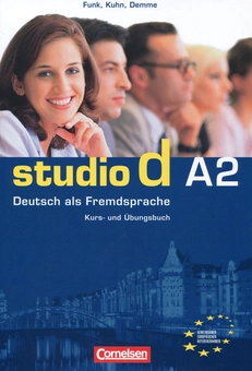 Бумажная книга «Studio d A2. Deutsch als Fremdsprache. Kurs- und Ubungsbuch (+ CD)», авторов Герман Функ, Кристина Кун, Силке Демме - фото №1 - миниатюра