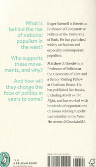 Бумажная книга «National Populism: The Revolt Against Liberal Democracy», авторов Роджер Итвелл, Мэтью Гудвин - фото №2 - миниатюра