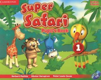 Бумажная книга «Super Safari 1. Pupils Book (+ DVD, stickers)», авторов Гюнтер Гернгросс, Герберт Пухта, Питер Льюис-Джонс - фото №1 - миниатюра