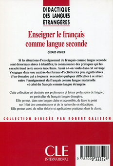 Паперова книга «Enseigner le francais comme langue seconde», автор Жерар Віне - фото №2 - мініатюра