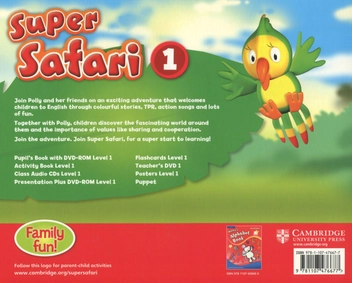 Бумажная книга «Super Safari 1. Pupils Book (+ DVD, stickers)», авторов Гюнтер Гернгросс, Герберт Пухта, Питер Льюис-Джонс - фото №2 - миниатюра