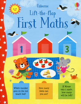 Паперова книга «Lift-the-Flap First Maths», автор Джессіка Грінвелл - фото №1 - мініатюра