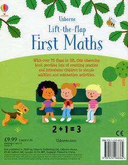 Паперова книга «Lift-the-Flap First Maths», автор Джессіка Грінвелл - фото №2 - мініатюра