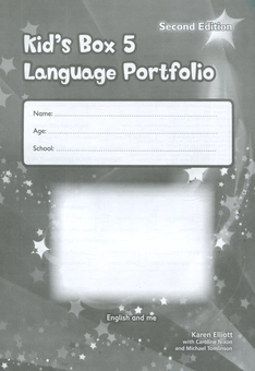 Паперова книга «Kids Box 5. Language Portfolio», авторів Керолайн Ніксон, Майкл Томлінсон, Карен Елліот - фото №1 - мініатюра