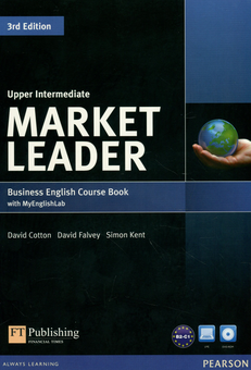Паперова книга «Market Leader 3rd Edition. Upper Intermediate. Coursebook with DVD-ROM and MyLab Access Code Pack», авторів Девід Коттон, Саймон Кент, Девід Фалви - фото №1 - мініатюра