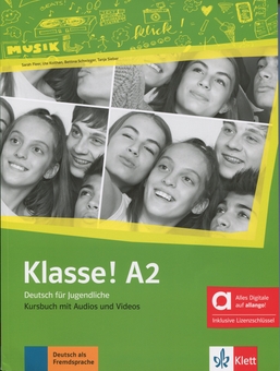 Бумажная книга «Klasse! A2. Hybride Ausgabe allango Kursbuch mit Audios und Videos», авторов Сара Флир, Уте Койтан, Таня Майр-Зибер, Беттина Швигер - фото №1 - миниатюра