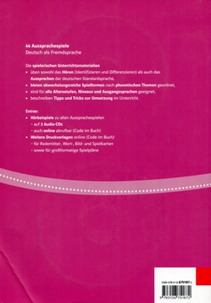 Бумажная книга «44 Aussprachespiele. Deutsch als Fremdsprache (+ 2 CD)» - фото №2 - миниатюра