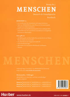 Паперова книга «Menschen B1.1. Deutsch als Fremdsprache. Kursbuch», авторів Шарлотта Хаберсак, Анжела Пуда, Джулія Браун-Подесша - фото №2 - мініатюра