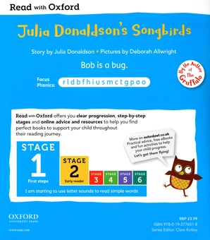 Бумажная книга «Julia Donaldson’s Songbirds Collection. Stage 1-4», автор Джулия Дональдсон - фото №12 - миниатюра