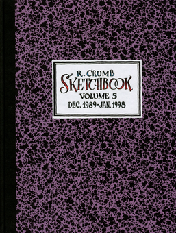 Паперова книга «Sketchbook. Volume 5. 1989-1998», автор Роберт Крамб - фото №4 - мініатюра