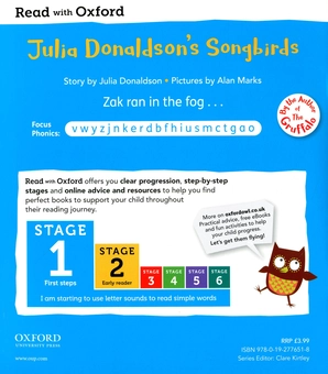 Бумажная книга «Julia Donaldson’s Songbirds Collection. Stage 1-4», автор Джулия Дональдсон - фото №16 - миниатюра