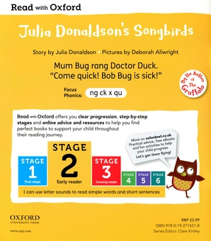 Бумажная книга «Julia Donaldson’s Songbirds Collection. Stage 1-4», автор Джулия Дональдсон - фото №20 - миниатюра