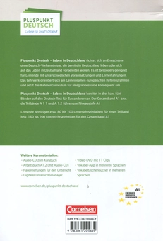 Бумажная книга «Pluspunkt Deutsch A1.2. Leben in Deutschland. Deutsch als Fremdsprache. Teilband 2. Kursbuch (+ DVD)», авторов Фридерике Джин, Иоахим Шоте - фото №2 - миниатюра