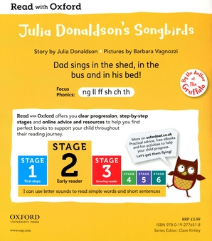 Бумажная книга «Julia Donaldson’s Songbirds Collection. Stage 1-4», автор Джулия Дональдсон - фото №22 - миниатюра