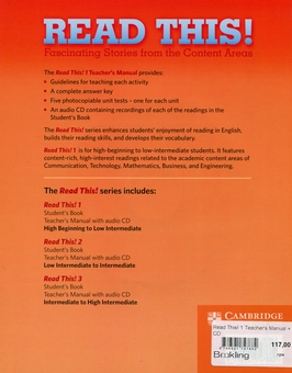 Паперова книга «Read This! 1 Teacher's Manual + CD», автор Дафні Маккей - фото №2 - мініатюра