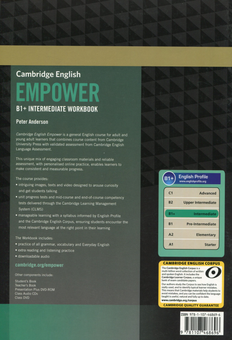 Бумажная книга «Cambridge English Empower B1+. Intermediate Worlbook ( + answers)», автор Питер Андерсен - фото №2 - миниатюра