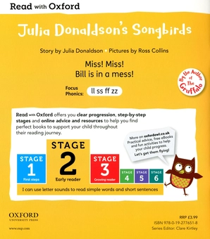 Бумажная книга «Julia Donaldson’s Songbirds Collection. Stage 1-4», автор Джулия Дональдсон - фото №28 - миниатюра