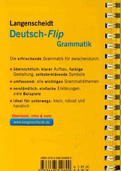 Паперова книга «Langenscheidt Deutsch-Flip Grammatik» - фото №2 - мініатюра